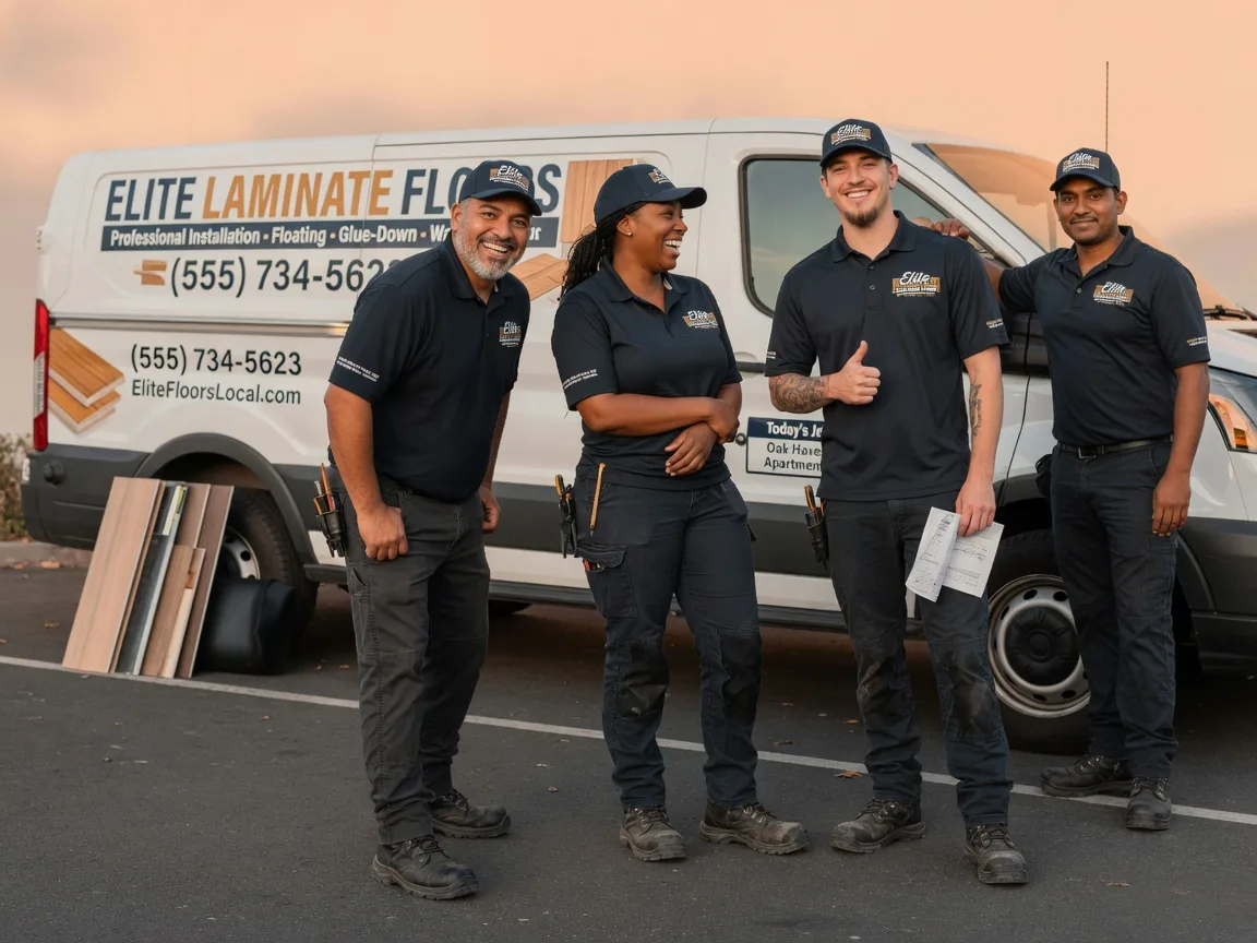 Laminate flooring installation company in Tintah, MN